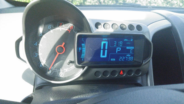 All the status lights are in those little holes; I think it’s neat.